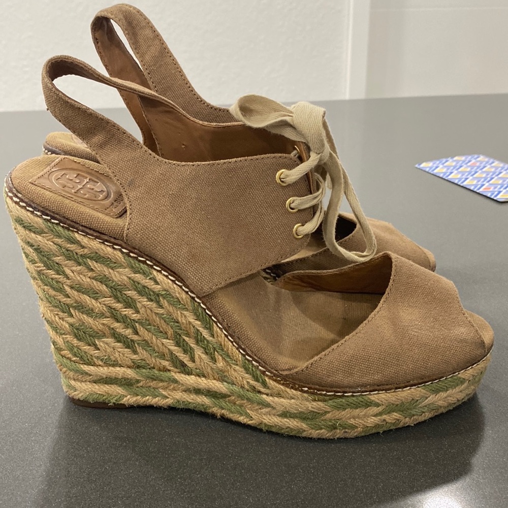 Tory Burch wedges